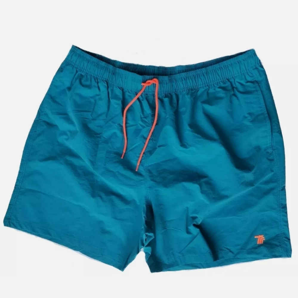 New TBY: Travels Together With You Swim Trunks Beach Board Shorts w/Pockets. XXL